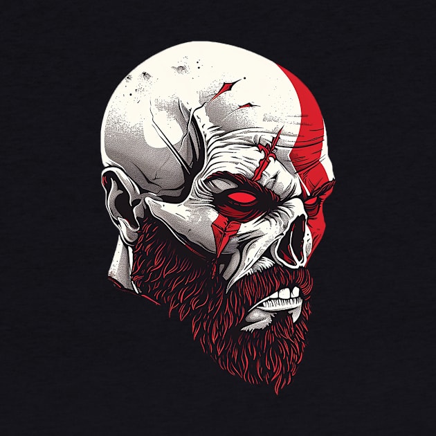 kratos skull by enzo studios